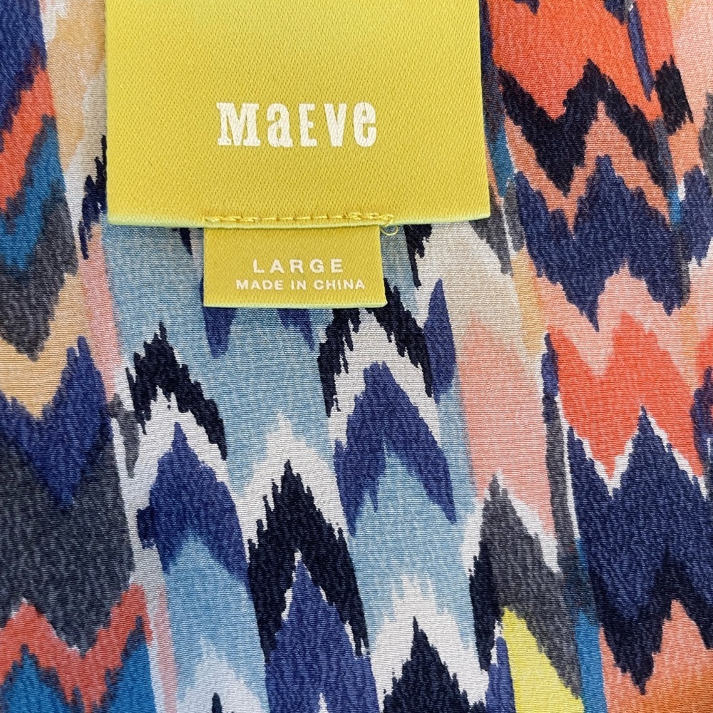 Anthropologie Maeve Multicolor Blouse - Picture 3 of 4